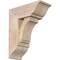 Ekena Millwork Imperial Traditional Smooth Bracket w/ Offset Brace, Douglas Fir, 7 1/2"W x 18"D x 22"H BKT0806X18X22IMP01SDF - alternate 1